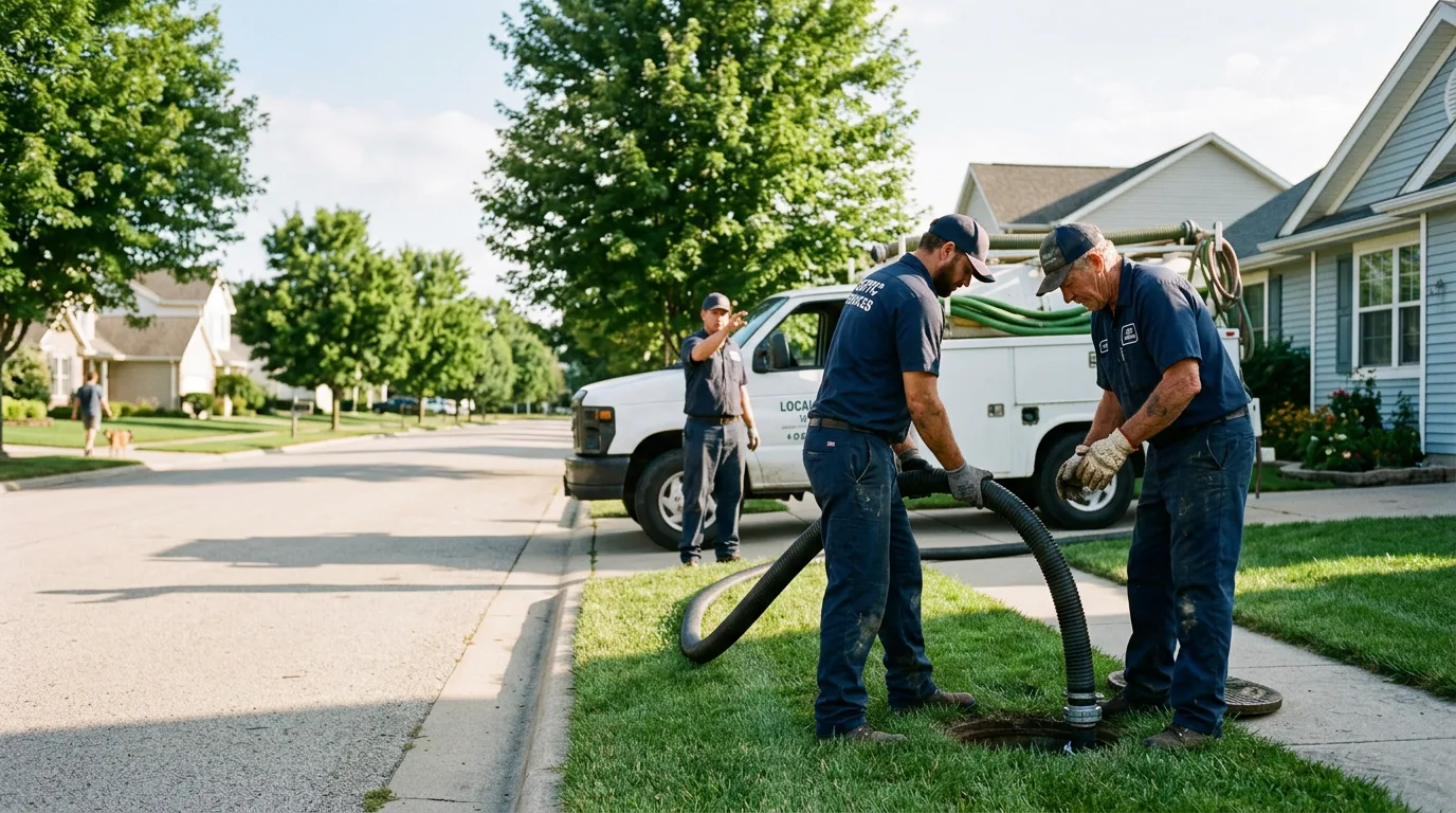 Emergency Septic Service in Bladensburg, OH